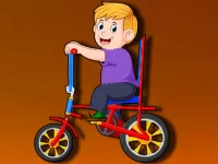 Cartoon Bike Jigsaw image