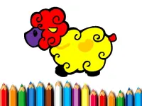 Baby Sheep Coloring Game image