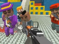 GunGame shooting warfare blocky gangster image