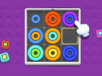 Neon Circles & Color Sort Puzzle image