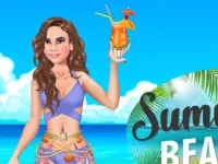 Summer Beach Girl image