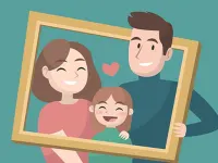 Happy Family Puzzle image