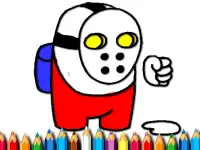Space Dude Coloring Book image