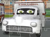 Ambulance Trucks Jigsaw image