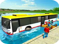 Floating Water Bus Racing Game 3D image