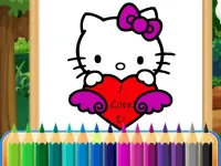 Coloring Kitty image