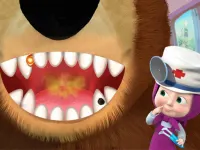 Girl And The Bear Dentist Game image