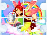Little Cute Summer Fairies Puzzle image