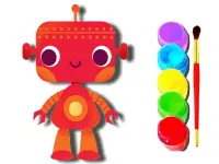 BTS Robot Coloring Book image