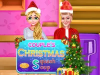 Couple Christmas Squash Soup image