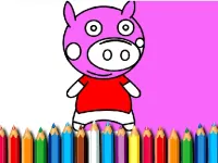BTS Pig Coloring Book image