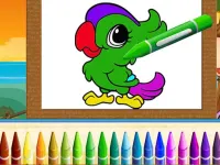 Cute Animals Coloring image