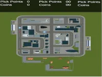 Top Down Taxi Car Game image
