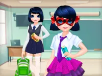 Dotted Girl Back To School image