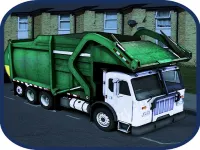 City Garbage truck image