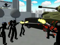 Stickman City Shooting 3D image