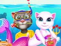 Cat Girl Valentine Story Deep Water image