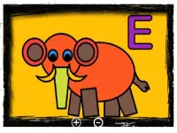 Easy Kids Coloring Letters image