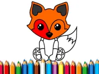 Fox Coloring Book image