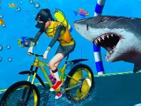 Under Water Bicycle Racing image