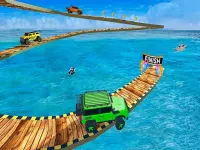 Impossible Tracks Jeep Stunts Driving Game  image