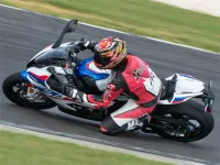 Drifting BMW S1000RR Puzzle image