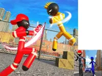 Stickman Police VS Gangsters Street Fight image