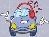 Smiling Cars Jigsaw image