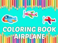 Coloring Book Airplane image