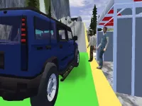 Offroad Hummer Uphill Jeep Driver Game image