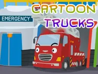 Cartoon Trucks Jigsaw image
