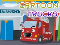 Cartoon Trucks Jigsaw image