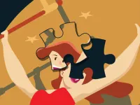 Circus Girl Jigsaw image