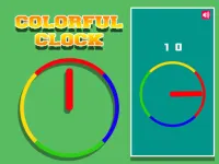 Colorful Clock image