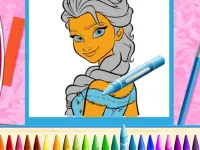 The Princess Sisters Coloring image