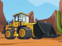Bulldozer Jigsaw image