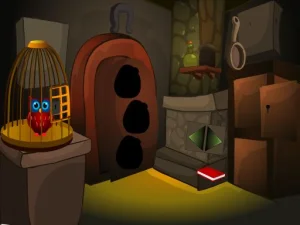 image bg Tiny Red Owl Escape