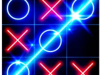 Tic Tac Toe glow - Free Puzzle Game image