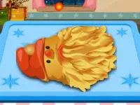 Cooking Golden Santa Bread image