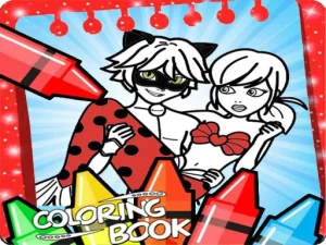 Miraculous Ladybug Coloring Book game  image