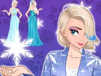 image bg Icy or Fire dress up game