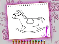 Coloring Book: Toy Shop image