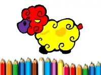 Baby Sheep Coloring Game image