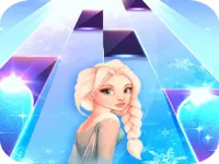 Elsa Game Piano Tiles : Let It Go image