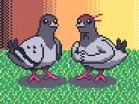 Pigeon Ascent image
