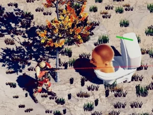 TopDown Skibidi Toilet Shooting image