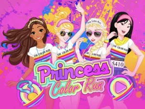 Princess Color Run image