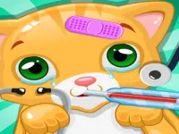 Little Cat Doctor Pet Vet Games image