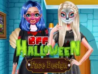 BFF Halloween Face Design image