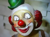 Funny Clown Jigsaw image